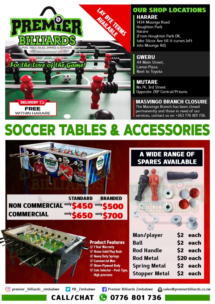 Soccer Tables